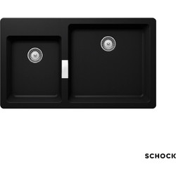 Schock Cristadur Mono Ένθετος Νεροχύτης Γρανίτη Ματ Puro 86x50cm 15290-1402