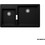 Schock Cristadur Mono Ένθετος Νεροχύτης Γρανίτη Ματ Puro 86x50cm 15290-1402