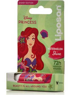 Liposan Disney Ariel Watermelon Shine Lip Balm 4.8gr