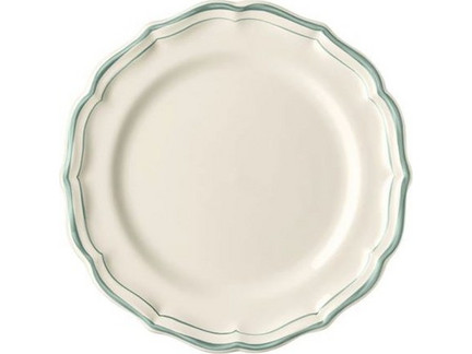 Πιάτα Γλυκού Σετ 4 Τεμαχίων Filet Celadon Faience Gien (23.2 cm)