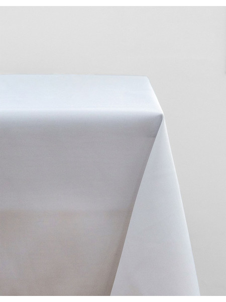 Sunshine Τραπεζομάντηλο IBIZA αλέκιαστο White 105x105 - Τραπεζομάντηλο από ύφασμα polyester για εύκολο σιδέρωμα και υψηλή αντοχή