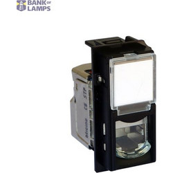 RJ45 socket Living Now category 6 STP grey