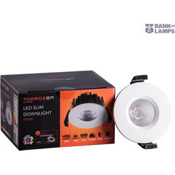 LED Downlight 10W DIMM CCT 800Lm 40 CRI 90 Flicker-Free Cutout 68-72mm (External Driver Included) RAL9003