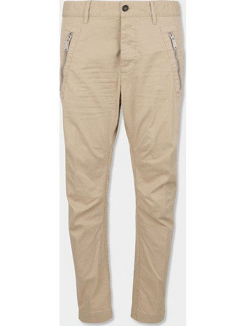 Dsquared2 Sexy Chino Ανδρικό Παντελόνι Καμηλό