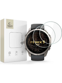 Tech-Protect Glass Fit+ 2-Pack Garmin Fenix 9 Pro (51 mm) Διάφανο