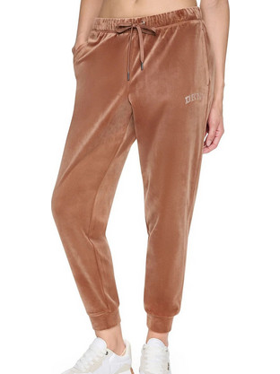 DKNY Γυναικείο Παντελόνι Φόρμας Camel DP6P3924-00M6