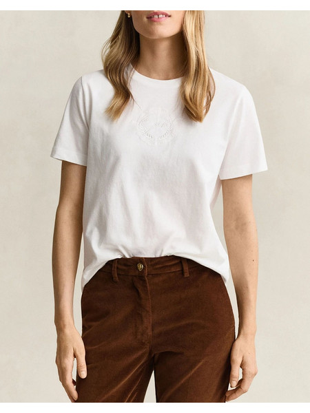 GANT ΜΠΛΟΥΖΑ ΚΜ REG GRAPHIC SS TSHIRT 3GW4201620-110 White