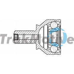 TrakMotive 40-1101 - Μπιλιοφόρος Εξωτ. SMART FORTWO. FORFOUR 7-2014- TWINGO III 2015-19