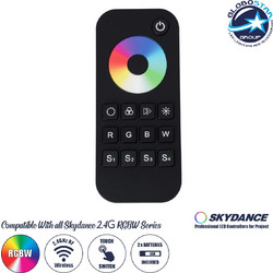 71548 Skydance RT4 Spectrum RGB/RGBW Ασύρματο Χειριστήριο Αφής 1 Ζώνης 4CH Dc 3V 2xAAA Μπαταρίες IP20 - Rf 2.4GHz + Εμβέλεια 30m - M12.2xΠ5.3xY1.8cm
