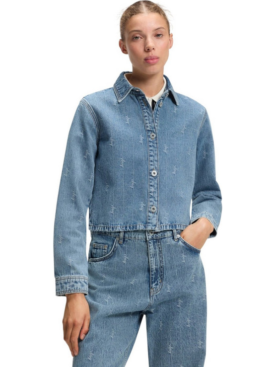 Hugo Glamori 10282747 Γυναικείο Πουκάμισο Denim 50569826-997