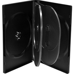 MediaRange DVD Case for 6 discs 22mm Black (MRBOX16)
