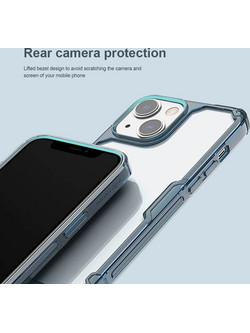Nillkin Nature Pro Back Cover Blue / Transparent (iPhone 14 Plus)