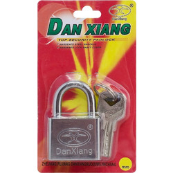 DAN XIANG λουκέτο πέταλο με κλειδί ασφαλείας CTL-0033, 40mm, μεταλλικό