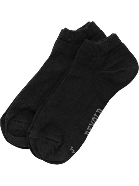 Devold Daily Merino Shorty Sock Μαλλινές Ανδρικές Κάλτσες Κοντές Μαύρες 2Pack