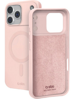 SBS Instinct Mag Θήκη iPhone 18 Pro Max / 17 Pro Max Pink Compatible with MagSafe TEINSTMAGIP1869P