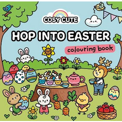 COSY CUTE HOP INTO EASTER : COLOURING BOOK PB
