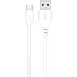 Καλώδιο USB - Micro USB, XO, 2.1A, 2m, NB103 λευκό