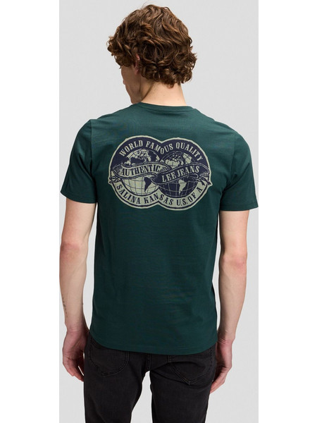 LEE T-SHIRT BIG WORLD PONDEROSA PINE