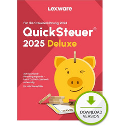 Lexware QuickSteuer Deluxe 2025 - ESD-Download