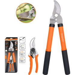 Shind Σετ Ψαλιδων Κλαδου 200mm & 380mm Με Λαβη Tpr Comfort (SHI-94685) (SHI94685)
