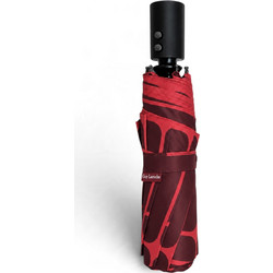 Guy Laroche 08341 Γυναικεία Σπαστή Αντιανεμική Ομπρέλα Open/Close Μπορντό