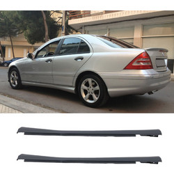 Πλαινά Μασπιέ Για Mercedes-Benz C-Class W203 00-07 Amg C32 Look Από Abs Πλαστικό 2 Τεμάχια