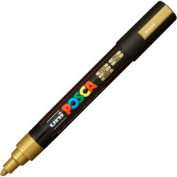 Posca PC-5M Ανεξίτηλος Μαρκαδόρος Gold 5mm PC5MMGLD