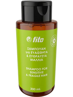 Fito+ για Ευαίσθητα & Εύθραυστα Μαλλιά Φυτικό Σαμπουάν για Προστασία Χρώματος για Ξηρά Μαλλιά 300ml