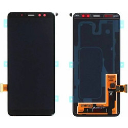 Αυθεντική Οθόνη Samsung A8 2018 A530 Black (Samsung Service Pack GH97-21406A)