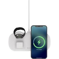 Devia Wireless Charging Pad Qi White 3IN1 EA220 15W