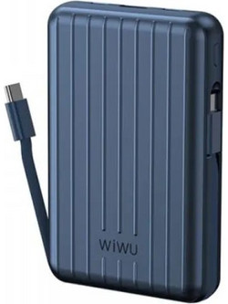 WiWu Truck Series PP03 Power Bank 10000mAh με Θύρα USB-C Blue