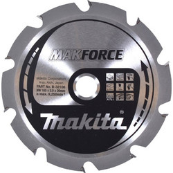 Makita - Πριονόδισκος Makforce για Ξύλο 165x20 mm (B-32100)