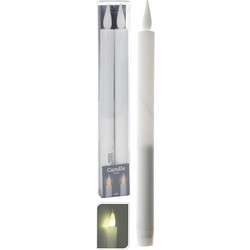 ΚΕΡΙ ΚΗΡΟΠΗΓΙΟΥ LED ΣΕΤ/2 29CM ΛΕΥΚΟ