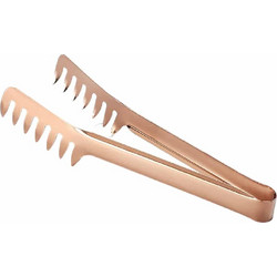 TEMNO Λαβίδα Σερβιρίσματος Spaghetti 25εκ Inox 18/10 Copper