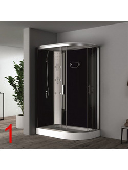 ΚΑΜΠΙΝΑ ΥΔΡΟΜΑΣΑΖ ICSH8115 NEW 120Χ80Χ215cm