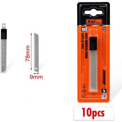 KMT Tools Ανταλακτικά για Κοπίδι 9mm 10τμχ - Alternatives for Cutter-9364641-166893