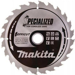 Makita Δίσκος Κοπής Ξύλου με 24 Δόντια 235mm E-01915