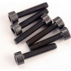 3 x 15 mm Cap-Head machine screws (HEX drive ) 6 PCS - TRAXXAS 2586