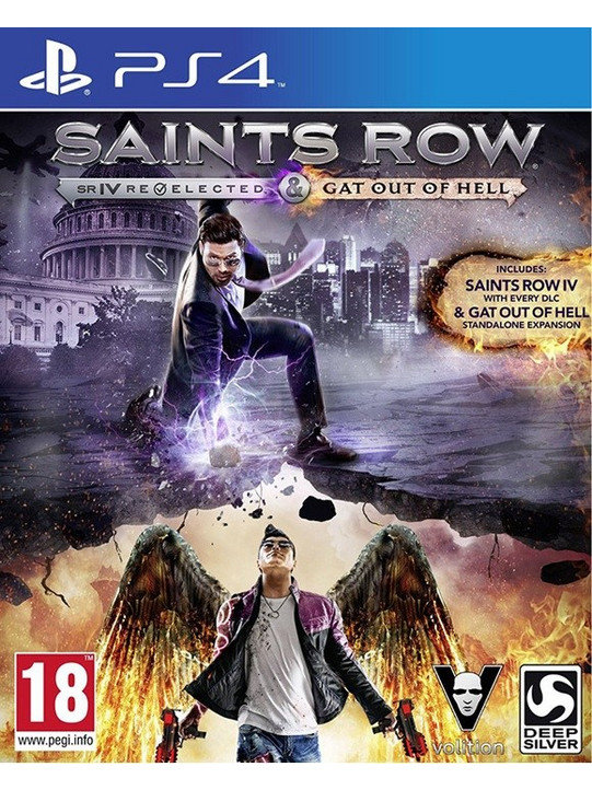 Saints Row IV Re-Elected & Gat Out Of Hell PS4