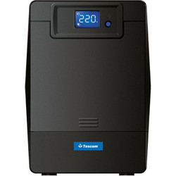 Tescom Leo LCD 1000AP UPS Line Interactive 1000VA 600W με 4 Πρίζες Schuko