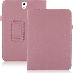 Δερμάτινη Stand Θήκη για το Samsung Galaxy Tab S3 9.7 (T820) Ρόζ (OEM)