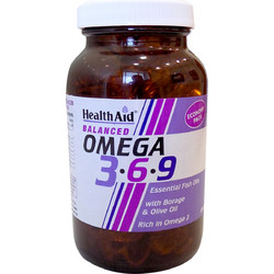 Health Aid Omega 3-6-9 Ιχθυέλαιο 90 Κάψουλες