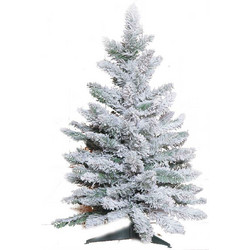 Χριστουγεννιάτικο Δέντρο Kantas Trees Flocked Pine Χιονισμένο 90cm Πράσινο KN75