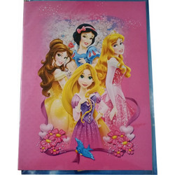 Disney Ευχετήρια Παιδική Κάρτα Γενεθλίων 23x30.5cm με θέμα Πριγκίπισσες της Disney, 53419 - Disney