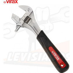 VIRAX 017032 ΓΑΛΛΙΚΟ ΚΛΕΙΔΙ ΜΕ ΜΕΓΑΛΟ ΑΝΟΙΓΜΑ 10" ΚΑΙ ΑΝΑΣΤΡΕΦΟΜΕΝΗ ΣΙΑΓΩΝΑ