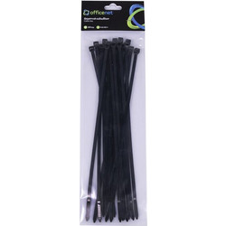 OFFICENET ΔΕΜΑΤΙΚΑ ΚΛΙΠ ΜΑΥΡΑ 20ΤΕΜ 25cm G-156-1