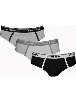 PRIMAL-S001-SLIP-UOMO -3-PACK Ανδρικό εσώρουχο slip πολύχρωμο