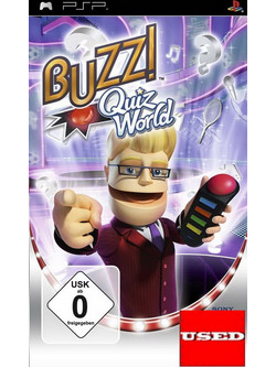 Buzz Quiz World Used PSP