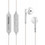 Crystal Audio BIE-02 Ακουστικά Bluetooth Earbud White