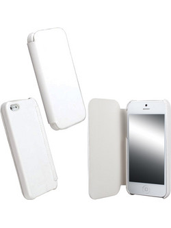 Krusell Leather Flipcover White (iPhone 5/5S)